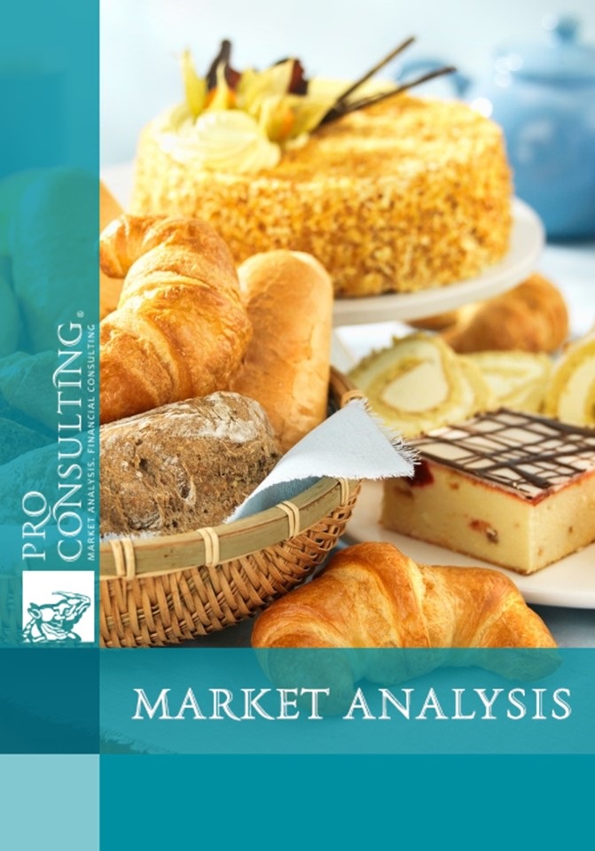 Research of the confectionery market in Ukraine. 2004